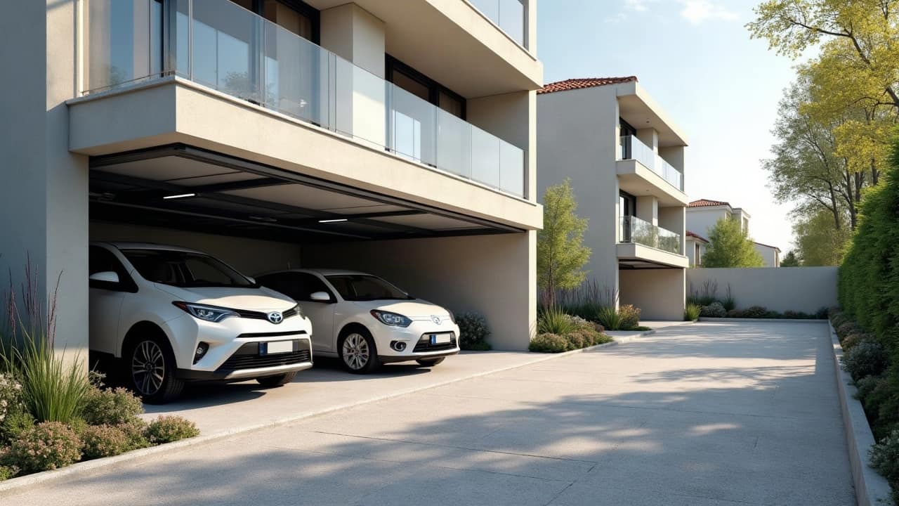 Livraison d'un monte-voiture : l'accès chantier à anticiper
