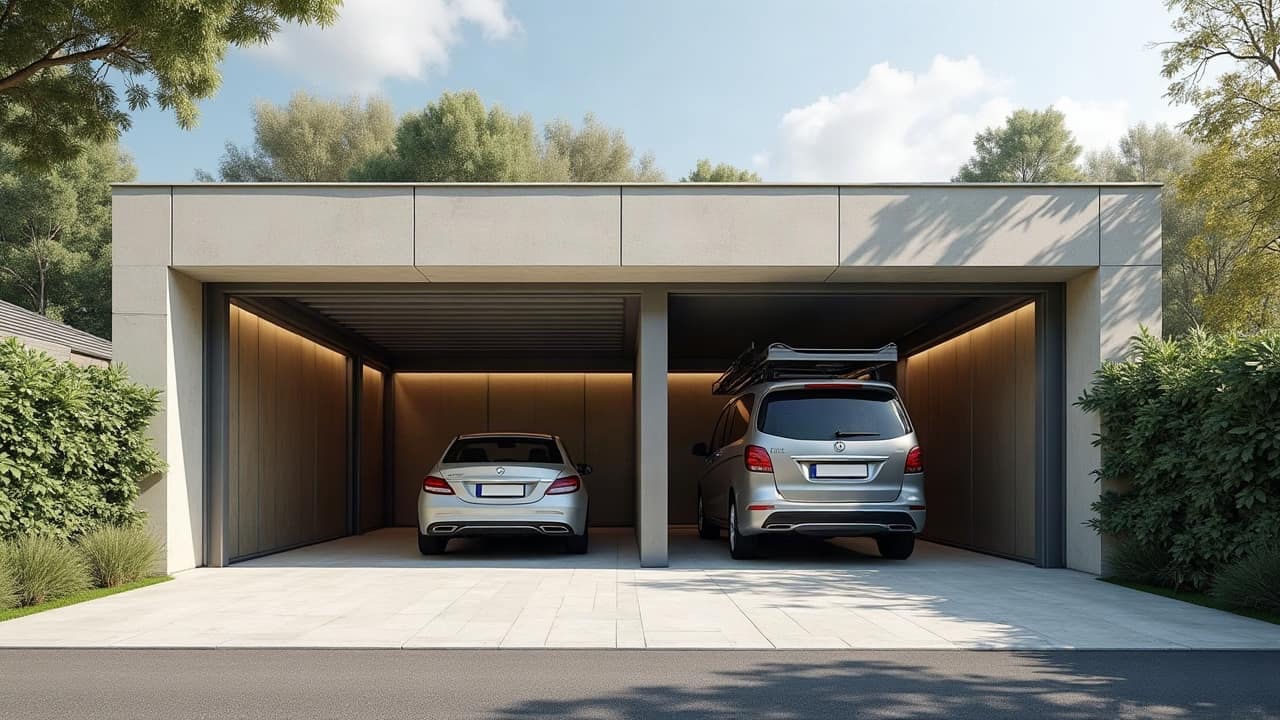 Structure porteuse du garage : ce qu'exige un monte-voiture